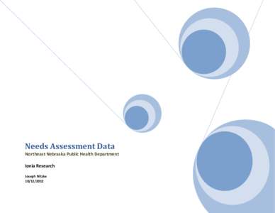 Needs Assessment Data Northeast Nebraska Public Health Department Ionia Research Joseph Nitzke[removed]