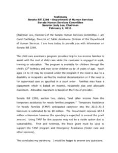 Temporary Assistance for Needy Families / Medi-Cal / Welfare / Government / Economy of the United States / United States / Grandfamily / General Assistance Unemployable / Federal assistance in the United States / United States Department of Health and Human Services / Government of California