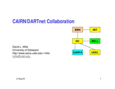 Microsoft PowerPoint - dartnet.ppt