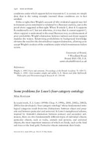 146  max kistler conditions under which support fails to transmit to C is correct; we simply deny that in the voting example (normal) those conditions are in fact