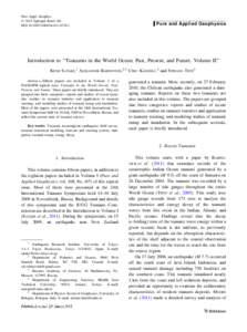 Warning systems / Natural hazards / Water waves / Indian Ocean earthquake and tsunami / Teletsunami / Kuril Islands earthquake / July 2006 Java earthquake / Deep-ocean Assessment and Reporting of Tsunamis / Submarine landslide / Physical oceanography / Tsunami / Oceanography