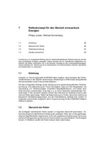 7  Rollenkonzept für den Bereich erneuerbare Energien Philipp Jussen, Michael Sonnenberg