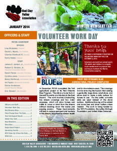 Red Clay Valley Association WINTER NEWSLETTER