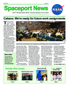 April 16, 2010  Vol. 50, No. 7 Spaceport News