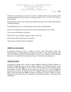 CITY COUNCIL MEETING MINUTES