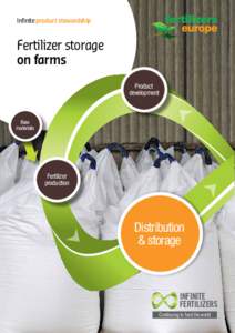 Infinite product stewardship  Fertilizer storage on farms Product development