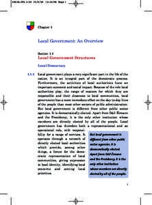 49638-IPA[removed]:48 PM Page 1  Chapter 1 Local Government: An Overview Section 1.1