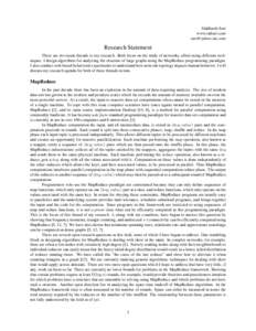 Siddharth Suri www.sidsuri.com  Research Statement There are two main threads to my research. Both focus on the study of networks, albeit using different techniques. I design algorithms for analyzing th