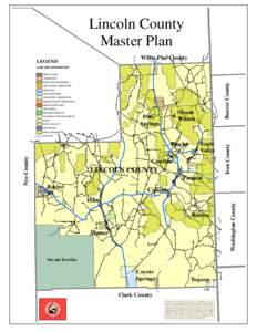 Lincoln County Master Plan White Pine County LEGEND LAND USE DESIGNATION