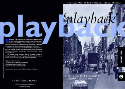 Playback no.13 Spring 1996