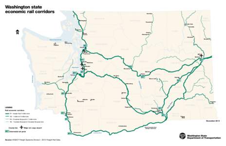 Washington state economic rail corridors Oroville  W H AT C O M