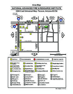 Area Map NATIONAL ADVANCED FIRE & RESOURCE INSTITUTE[removed]East Universal Way Tucson, Arizona 85756
