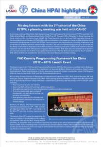 China Highly Pathogenic Avian Influenza Highlights ::: October 2013 ::: Vol. 57