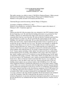 Politics of the United States / Local government in the United States / Local government in Massachusetts / Local government in New Hampshire / New England / Borthwick / Board of selectmen / Ronald Reagan / Second / State governments of the United States / Government / Parliamentary procedure