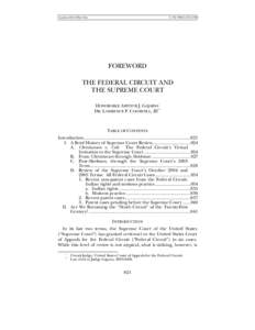 Case law / Dickinson v. Zurko / Festo Corp. v. Shoketsu Kinzoku Kogyo Kabushiki Co. / En banc / Citation signal / Doctrine of equivalents / United States Court of Appeals for the Federal Circuit / Inventive step and non-obviousness / Prosecution history estoppel / Law / Patent law / Civil law