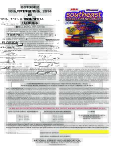 Tampa /  Florida / Memphis /  Tennessee / Geography of North America / Tennessee / National Street Rod Association / Street Rod Nationals / Geography of the United States