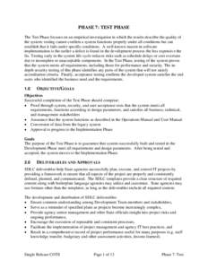 Project management / Business / Software development process / Systems engineering / Acceptance testing / Project manager / Test plan / Systems engineering process / Dynamic systems development method / Software testing / Software development / Management