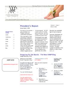 Microsoft Word - AAWP WINTER NEWSLETTER 2009 Sheryl revision.docx