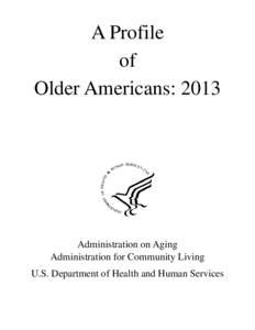 A Profile of Older Americans: 2012