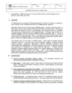 PAGE  SECTION ARIZONA ACCOUNTING MANUAL  II-M