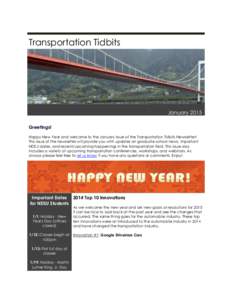 January 2015 | Transportation Tidbits