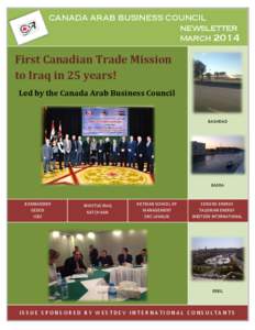 First Canadian Trade Mission to Iraq