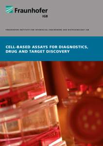 FRAUNHOFER INSTITUTE FOR INTERFACIAL ENGINEERING AND BIOTECHNOLOGY IGB  CELL-BASED ASSAYS FOR DIAGNOSTICS, DRUG AND TARGET DISCOVERY  1