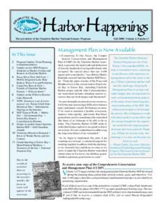 HarborHappenings  The newsletter of the Charlotte Harbor National Estuary Program In This Issue 2