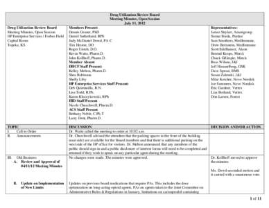 Drug Utilization Review Board