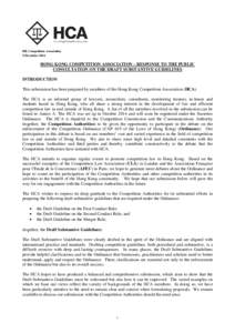 Monopoly / Economics / Government procurement in the United States / Anti-competitive practices / Competition / Relevant market / Predatory pricing / Market power / Merger control / Competition law / Anti-competitive behaviour / Business