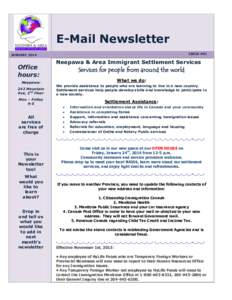 E-Mail Newsletter ISSUE #51 JANUARY[removed]Office