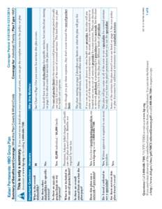 Coverage Period: [removed]2014 Coverage for: Individual / Family | Plan Type: HMO The out-of-pocket limit is the most you could pay during a coverage period (usually one year) for your share of the cost of covere