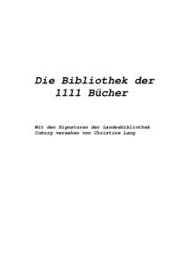 Microsoft Word - bibliothek der 1111 buecher.doc