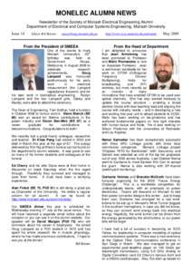 MONELEC ALUMNI NEWS Issue 11