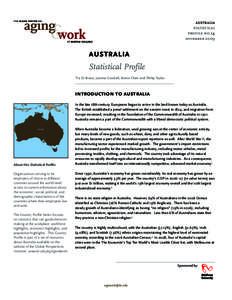 australia statistical profile no.14 australia statistical