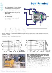 GSSP  Self Priming •  Self priming capability to ensure the safe