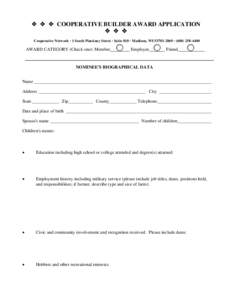 Microsoft Word[removed]Cooperative Builder Application.doc