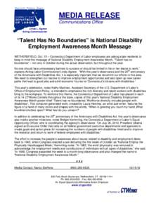 Disability / Law / Humanities / Culture / National Disability Employment Awareness Month / Americans with Disabilities Act / National Disability Employment Awareess Month