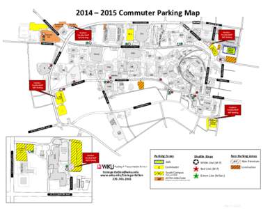 2014 – 2015 Commuter Parking Map  ot FS