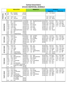 Microsoft Word - District Master Bell Schedule[removed]