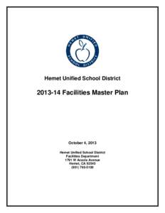 Microsoft Word - Master Plan - Cover and TOC