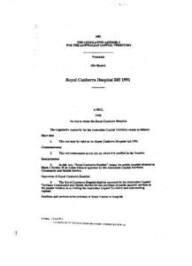 Australian Capital Territory / Geography of Australia / 2nd millennium / Members of the Australian Capital Territory Legislative Assembly / Royal Canberra Hospital implosion / Canberra Hospital / Geography of Oceania / Canberra