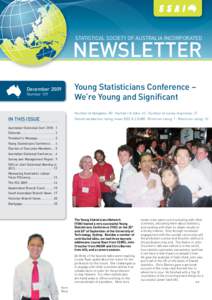 STATISTICAL SOCIETY OF AUSTRALIA INCORPORATED  NEWSLETTER December 2009 Number 129