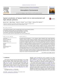 Atmospheric Environment140e147  Contents lists available at SciVerse ScienceDirect Atmospheric Environment journal homepage: www.elsevier.com/locate/atmosenv