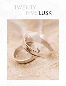 Weddings Twenty Five Lusk is the perfect location for today’s modern urban wedding destination. Allow us to bring your vision to fruition on this very important and momentous occasion. We will listen to your wishes an