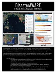 DisasterAWARE  All-Hazards Warning, Analysis, and Risk Evaluation Social Media Feeds