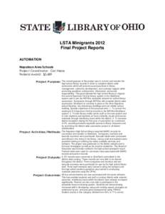 Librarian / Teacher-librarian / INFOhio / IPad / Apple Inc. / Information literacy / Library science / Science / School library