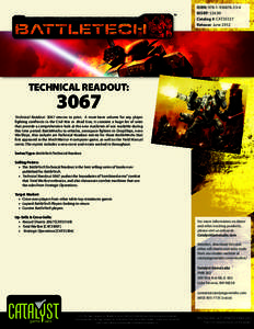 Mecha / Fictional technology / BattleMech / Catalyst Game Labs / Classic BattleTech / AeroTech / Games / BattleTech / MechWarrior