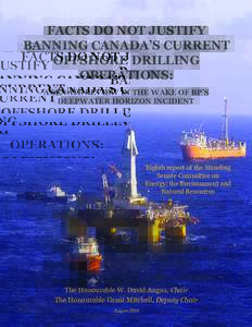 FACTS DO NOT JUSTIFY BANNING CANADA’S CURRENT OFFSHORE DRILLING OPERATIONS: A SENATE REVIEW IN THE WAKE OF BP’S DEEPWATER HORIZON INCIDENT