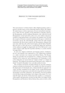 © Copyright, Princeton University Press. No part of this book may be distributed, posted, or reproduced in any form by digital or mechanical means without prior written permission of the publisher. Preface to the Englis